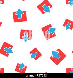 Entrance door icon seamless pattern background. Business concept vector illustration. Exit doors doorway entrance symbol pattern. Stock Vector