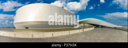 COPENHAGEN, DENMARK - JUNE 14, 2018: Detail of National Aquarium Denmark in Copenhagen. It is northern Europe largest and most modern aquarium, opened Stock Photo