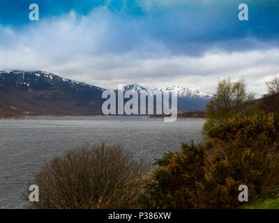 Glengarry viewpoint scotland Stock Photo