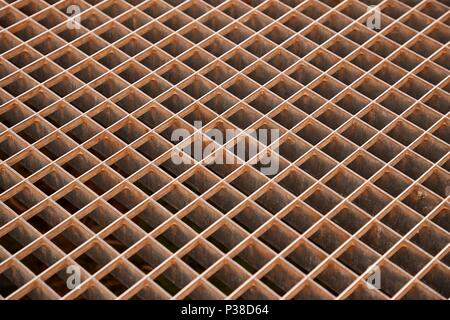 old rusty metal grid, metal structure Stock Photo - Alamy