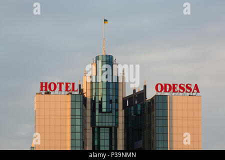 Odessa, Ukraine, view of the hotel Odessa Stock Photo