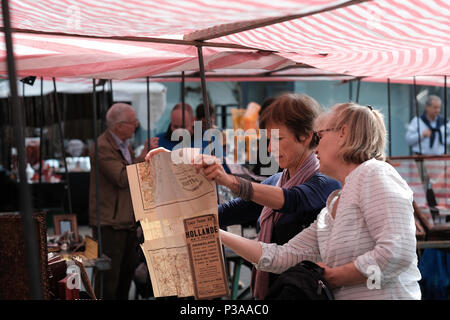 Bermondsey Market, Bermondsey Square, London, United Kingdom Stock Photo