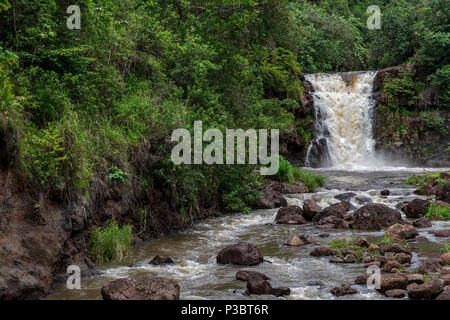 Waimea Valley, Oahu, Hawaii, USA Stock Photo