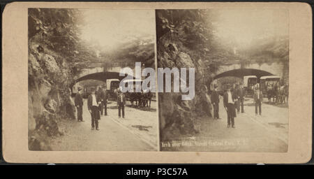 . Arch over 66th Street, Central Park, N.Y.  Coverage: [1860?-1900?]. Digital item published 4-12-2006; updated 6-25-2010. 22 Arch over 66th Street, Central Park, N.Y, by Chase, W. M. (William M.), ca. 1818-1901 Stock Photo