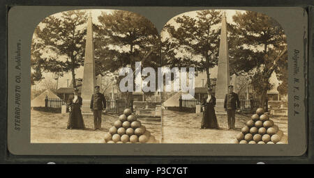 22 Arlington National Cemetery, from Robert N. Dennis collection of stereoscopic views Stock Photo