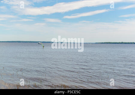 Oka beach in Quebec, Canada Stock Photo