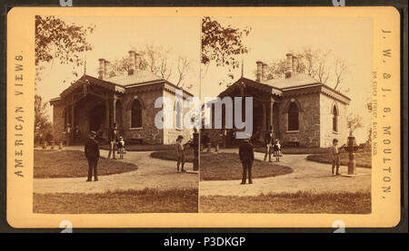 . Sedgeley Guard House, Fairmount Park. Alternate Title: Views of Philadelphia, Penn. and vicinity. 160.  Coverage: 1860?-1910?. Source Imprint: 1860?-1910?. Digital item published 8-31-2005; updated 2-13-2009. 267 Sedgeley Guard House, Fairmount Park, from Robert N. Dennis collection of stereoscopic views 2 Stock Photo