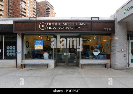 Doughnut Plant, 379 Grand St, New York, NY. exterior storefront of a donut shop in the Lower East Side neighborhood of Manhattan. Stock Photo