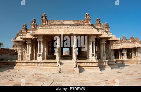 Vittala Hindu temple in Hampi, a UNESCO World Heritage Site, Karnataka, India.