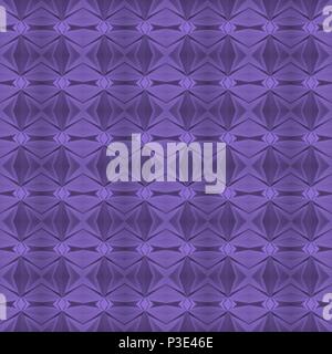 Purple, seamless, tile-able geometric pattern, made from a picture of origami. (Ultra Violet; Pantone 2018 colour of the year). Stock Vector