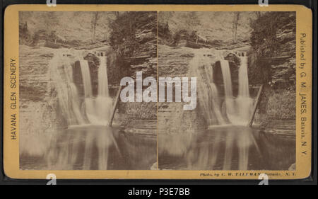 Summit Falls, by Tallman, C. W., 1833 - 1896 Stock Photo - Alamy