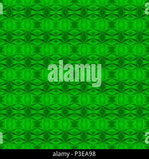 Green seamless, tile-able geometric pattern, made from a picture of origami. Stock Vector
