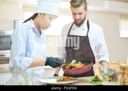 Asian Su-Chef Stock Photo