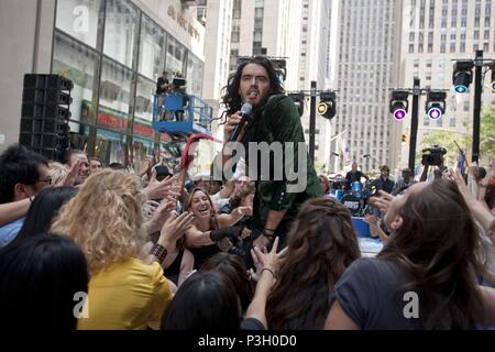 Original Film Title: GET HIM TO THE GREEK.  English Title: GET HIM TO THE GREEK.  Film Director: NICHOLAS STOLLER.  Year: 2010.  Stars: RUSSELL BRAND. Credit: APATOW PRODUCTIONS / Album Stock Photo