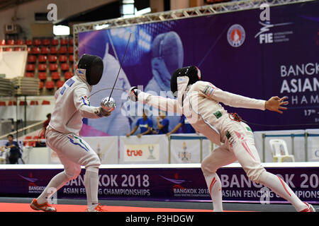 Koki Kano of Japan (L) fights against Valerio Cuomo of Italy during the ...