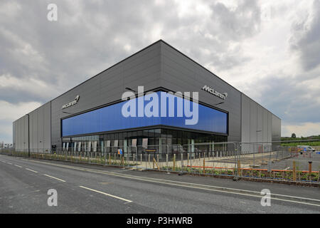 McLaren building under construction at the Advanced Manufacturing Park, Catcliffe near Rotherham, South Yorkshire, England, UK. Stock Photo