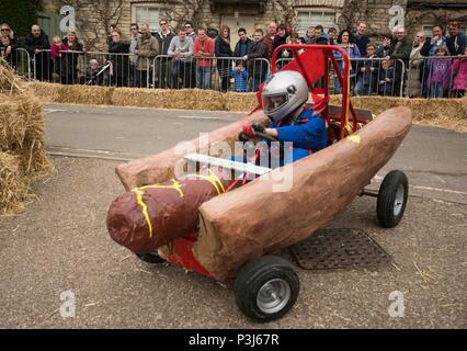 Wacky Races take place in Tetbury, run by the Lions Club 02/05/2016 ...