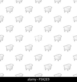 Cradle pattern vector seamless Stock Vector