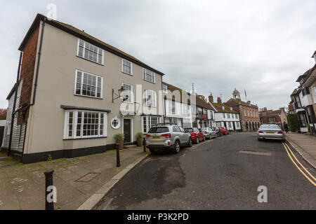 Rye Town Council from Market street in Rye,  Market St, East Sussex, England, UK Stock Photo