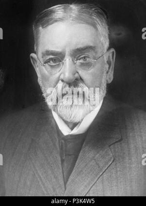 Robert Todd Lincoln (1843 – 1926) American politician and businessman. First son of President Abraham Lincoln and Mary Todd Lincoln. Stock Photo