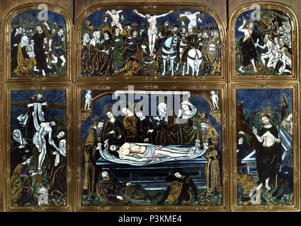 TRIPTICO DE LA PASION - SIGLO XV HACIA 1450. Author: Dieric Bouts (1415 ...