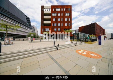 Vienna University of Economics and business, Vienna, Austria Stock Photo