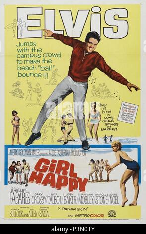 Original Film Title: GIRL HAPPY.  English Title: GIRL HAPPY.  Film Director: BORIS SAGAL.  Year: 1965. Credit: M.G.M. / Album Stock Photo