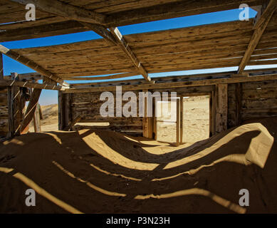 Namibia abandoned diamond mines Stock Photo