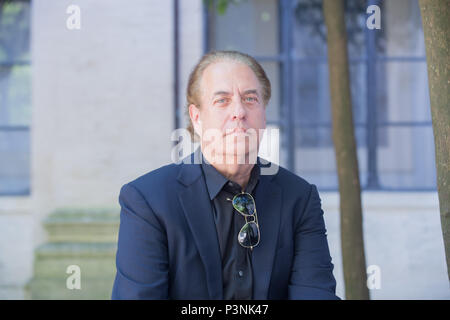 Rome, Italy. 18th June, 2018. American writer Glenn Cooper during