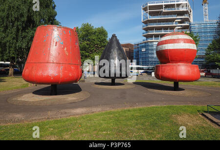 BELFAST, UK - CIRCA JUNE 2018: The Buoys Stock Photo