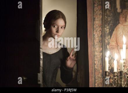 Original Film Title: JANE EYRE.  English Title: JANE EYRE.  Film Director: CARY FUKUNAGA.  Year: 2011.  Stars: MIA WASIKOWSKA. Credit: BBC FILMS / Album Stock Photo