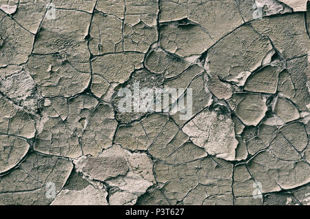 Old broken dirty cracked wall texture background Stock Photo
