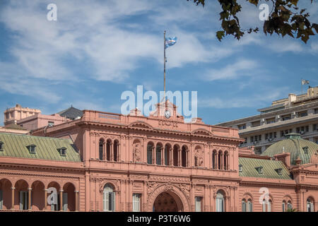 Casa Rosada Presidential Palace - Buenos Aires, Argentina Stock Photo