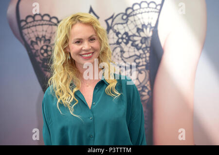Montecarlo, Monaco. 19th June, 2018. Monte-Carlo, 58th International Television. photocall 'Clem' Pictured: Carole Richert Credit: Independent Photo Agency/Alamy Live News Stock Photo