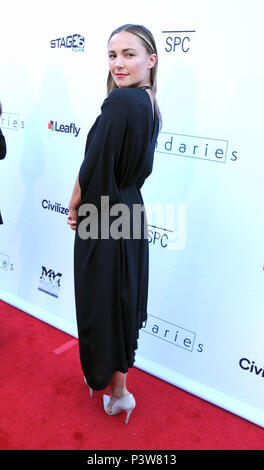 Los Angeles, USA. 19th Jun, 2018. Actress Briana Evigan attends the Los Angeles Premiere of 'Boundaries' on June 19. 2018 at the Egyptian Theatre in Los Angeles, California. Photo by Barry King/Alamy Live News Stock Photo