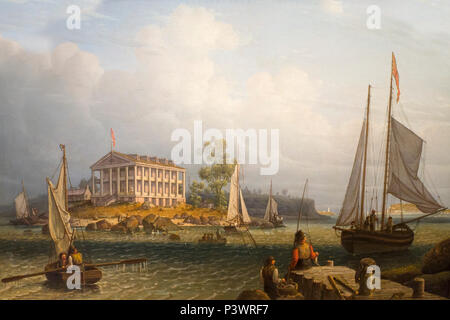 Robert Salmon Rainsford's Island, Boston Harbor Stock Photo - Alamy