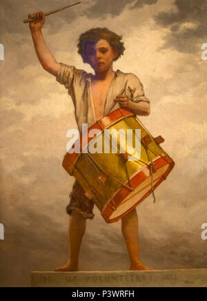 The Drummer Boy, by William Morris Hunt (1824?1879). This painting