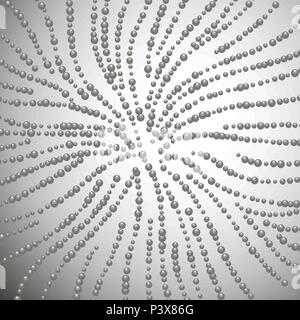 Abstract dotted background. Trendy vector template design. Stock Vector