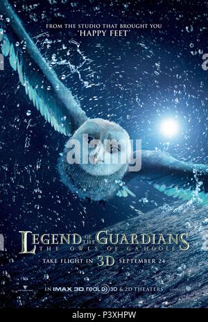 Original Film Title: LEGEND OF THE GUARDIANS: THE OWLS OF GA'HOOLE.  English Title: LEGEND OF THE GUARDIANS: THE OWLS OF GA'HOOLE.  Film Director: ZACK SNYDER.  Year: 2010. Credit: WARNER BROS. PICTURES / Album Stock Photo