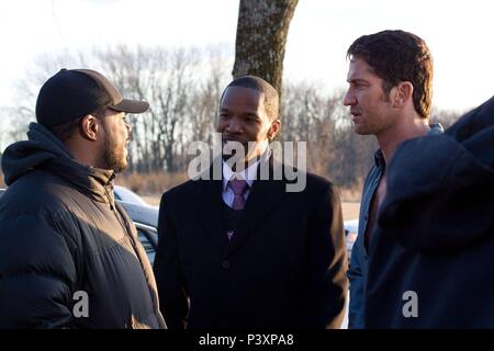 Gerard Butler and Jamie Foxx Stars of the upcoming film 'Law Abiding