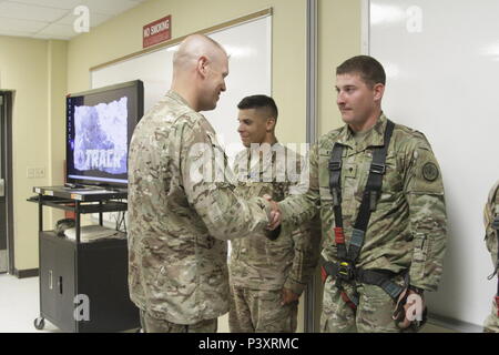 Lt. Col. Mark Belinsky, commander of 2nd Squadron, 3rd Cavalry Regiment ...