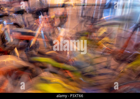 Colorful abstract background with variation of lines and textures Stock Photo