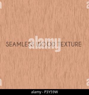 Realistic seamless pattern of hard wood - vector texture Stock Vector
