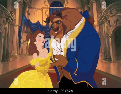 Original Film Title: BEAUTY AND THE BEAST.  English Title: BEAUTY AND THE BEAST.  Film Director: GARY TROUSDALE; KIRK WISE.  Year: 1991. Credit: WALT DISNEY PRODUCTIONS / Album Stock Photo