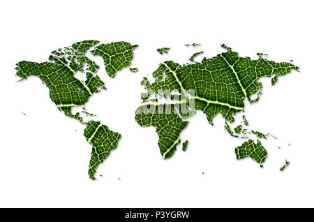 grass leaf map
