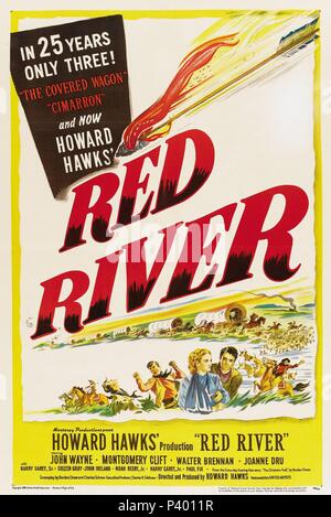 Original Film Title: RED RIVER.  English Title: RED RIVER.  Film Director: HOWARD HAWKS.  Year: 1948. Credit: UNITED ARTISTS / Album Stock Photo