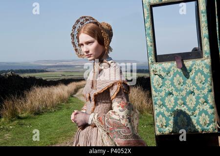 Original Film Title: JANE EYRE.  English Title: JANE EYRE.  Film Director: CARY FUKUNAGA.  Year: 2011.  Stars: MIA WASIKOWSKA. Credit: BBC FILMS / Album Stock Photo