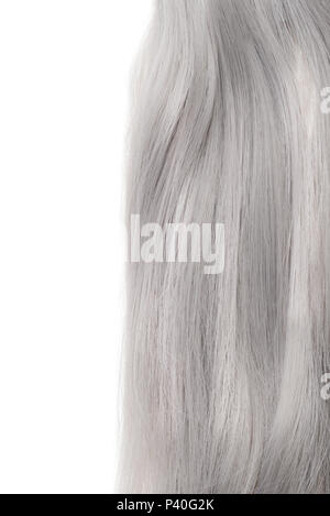 piece of grey hair Stock Photo