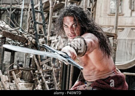 Original Film Title: CONAN THE BARBARIAN.  English Title: CONAN THE BARBARIAN.  Film Director: MARCUS NISPEL.  Year: 2011.  Stars: JASON MOMOA. Credit: LIONSGATE / Album Stock Photo