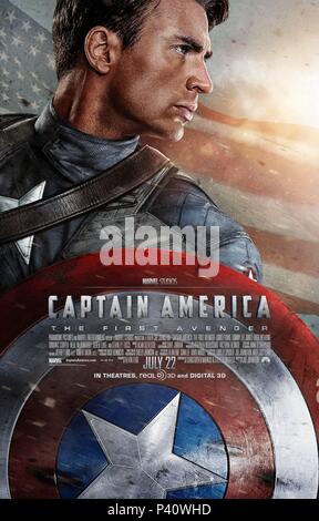 Original Film Title: CAPTAIN AMERICA: THE FIRST AVENGER.  English Title: CAPTAIN AMERICA: THE FIRST AVENGER.  Film Director: JOE JOHNSTON.  Year: 2011. Credit: MARVEL ENTERPRISES / Album Stock Photo